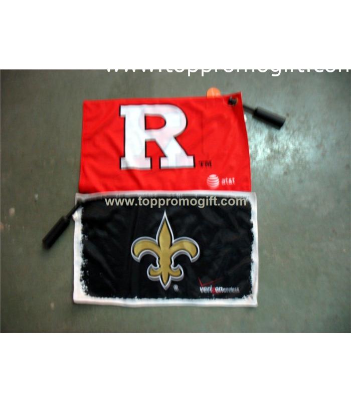 hand flag with short plastic handle hand flag with short plastic handle