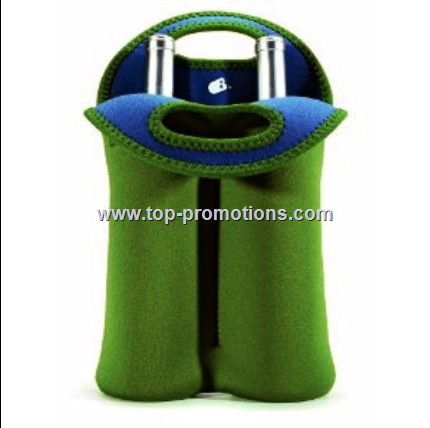 BUILT NY TWO WINE BOTTLE INSULATED TOTE