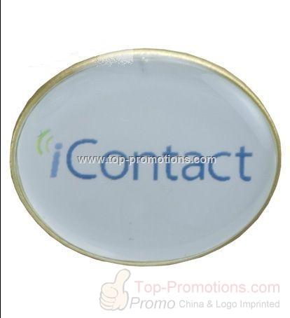 Oval Domed Lapel Pin Oval Domed Lapel Pin