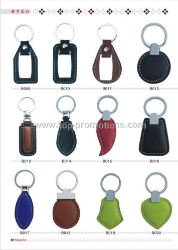 leather key