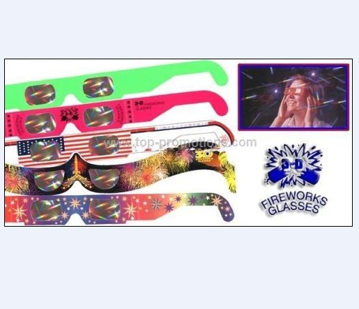 3D Fireworks Glasses / 3D Rainbow glasses /3D glas