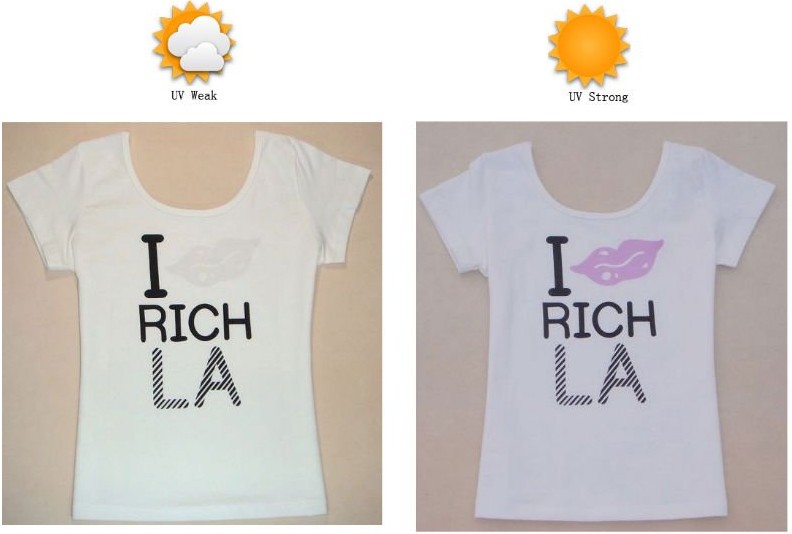 Summer fashion UV Sensitive Color Changing women is s Summer fashion UV Sensitive Color Changing women is s