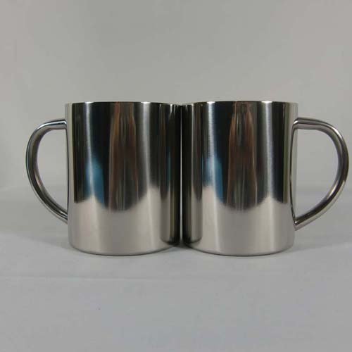 10OZ 300ML Stainless Steel Coffee Mug Camp Cup wit