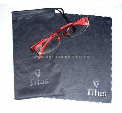 Fiber Sunglasses bag with cloth