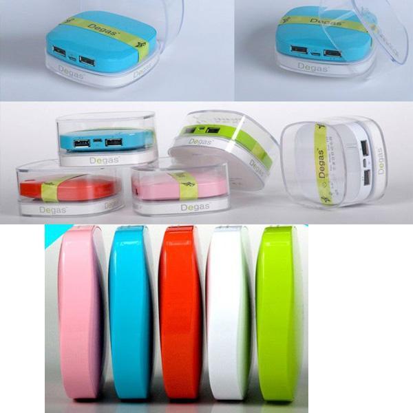 High quality 8000MAH Multi-function Degas rechargeable portable mobile power