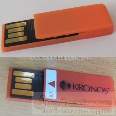 Mini Bookmark clip USB flash drive