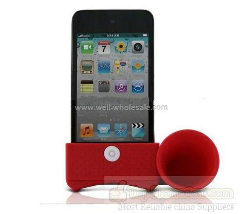 very good silicone rubber louder speaker for iphone
