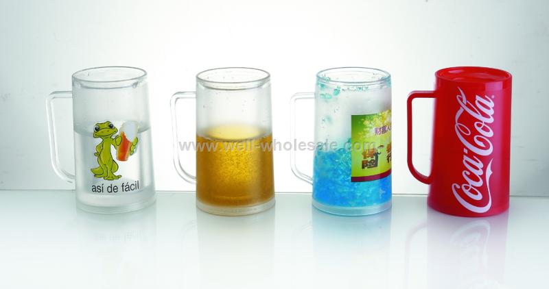 Cooler and Ice Beer Mugs