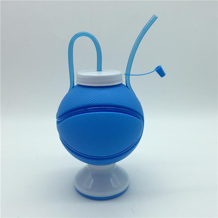 plastic kids cup goblet straw cup