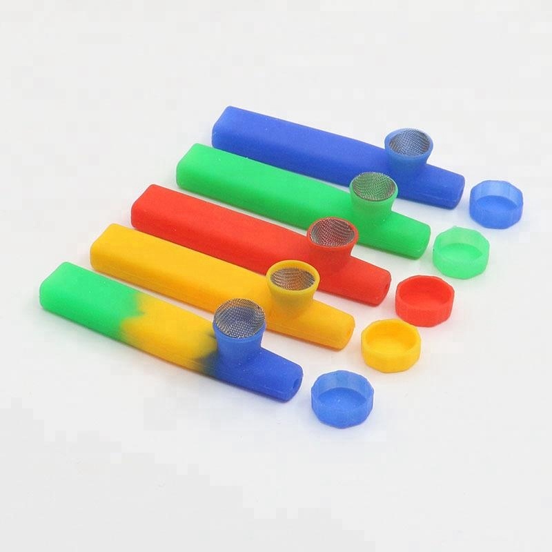New product silicone smoking pipes,2018 Newest Mini Silicone Rubber Smoking
