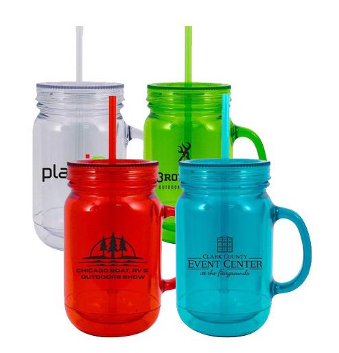 16oz Double layer mason cup for gifts Promotional items with logo