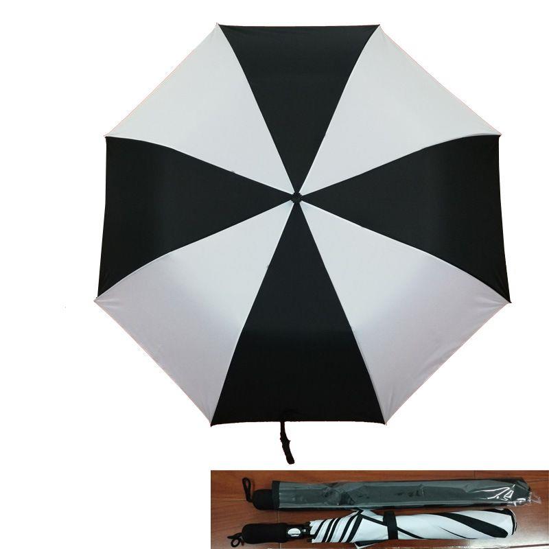 2 fold golf umbrella with logo printing