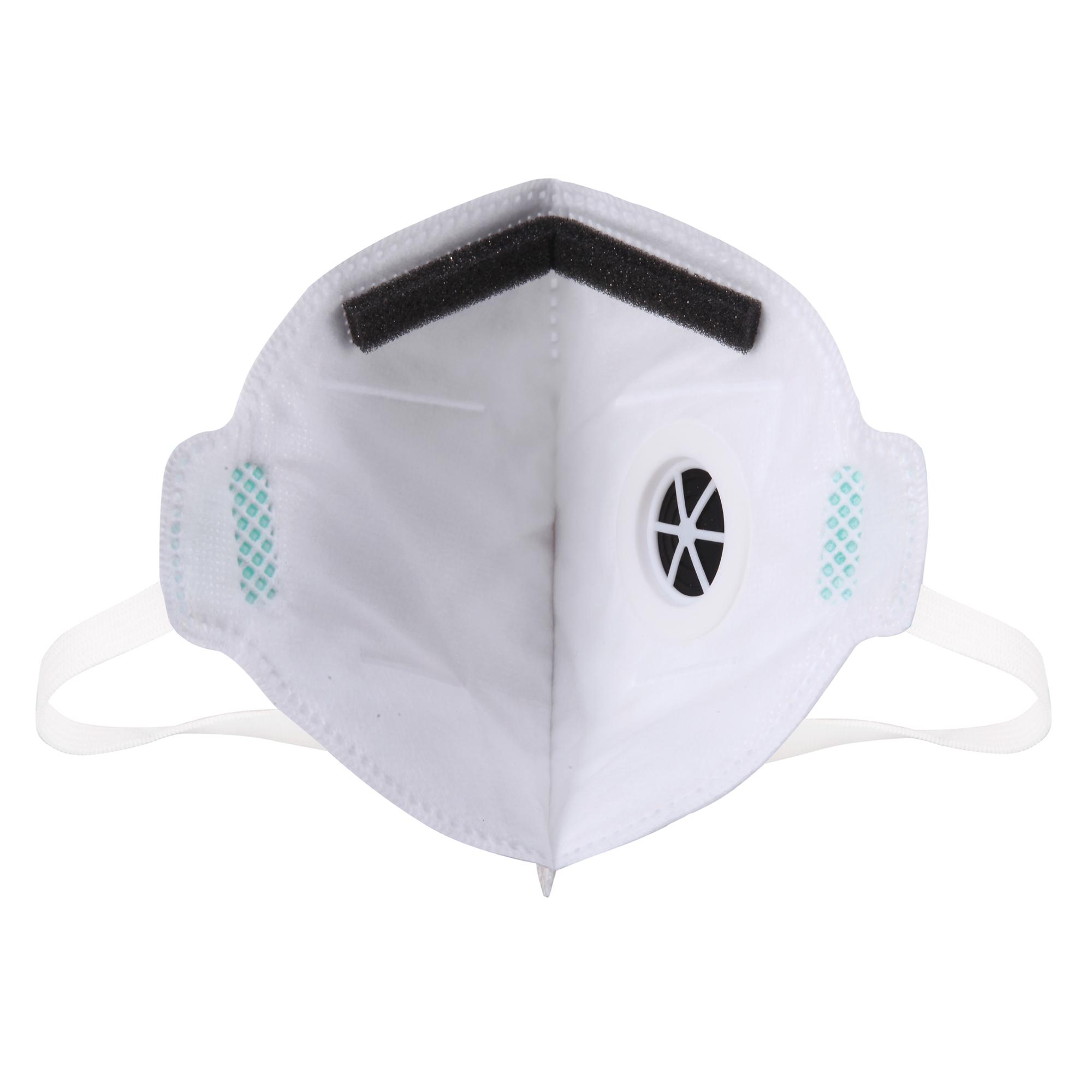 Health Care Disposable Valve NIOSH N95 Flat Fold Dust Mask