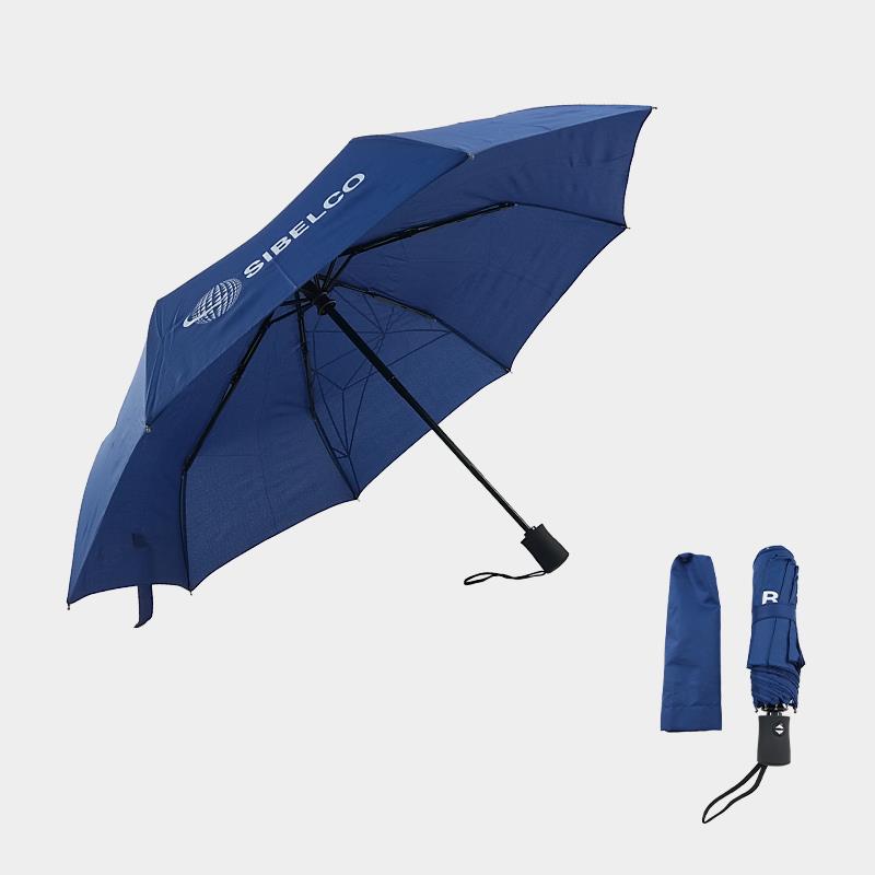 Automatic three fold umbrella with custom logo