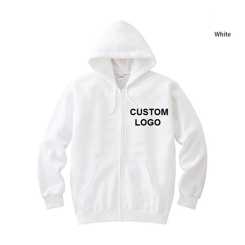 Hight quality multi color 280gsm sport large white hoodie