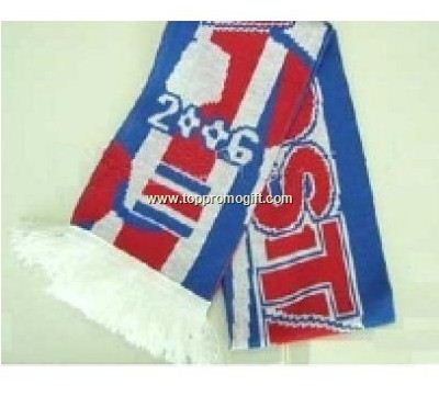 Knitted Football Scarves