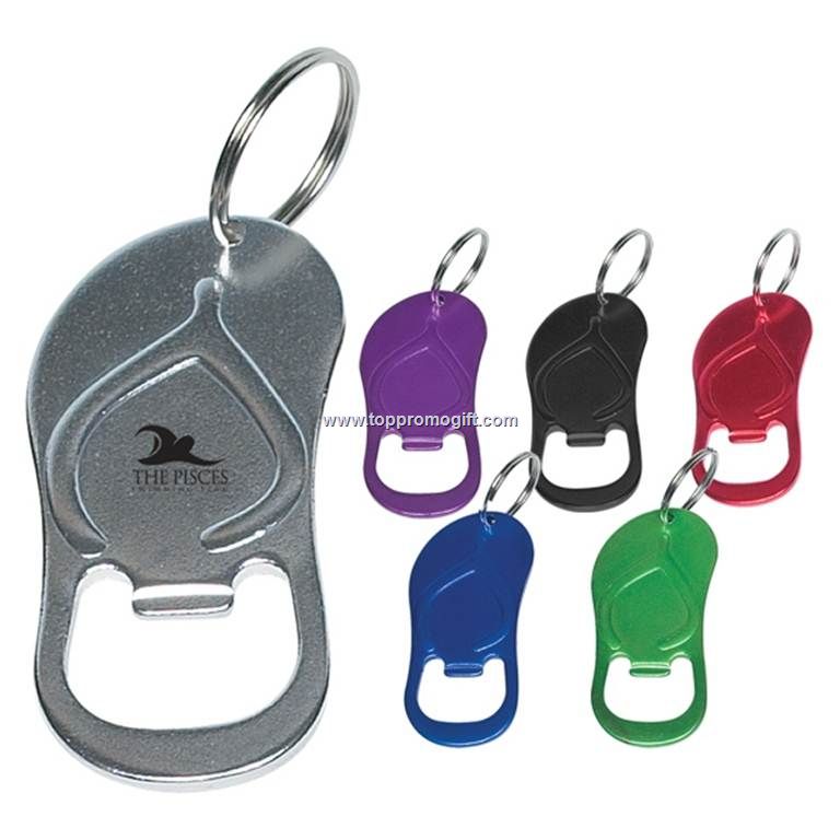 Sandal Bottle Opener Keychain