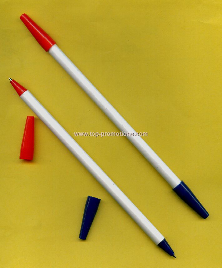 Blue and Red Pens for logo