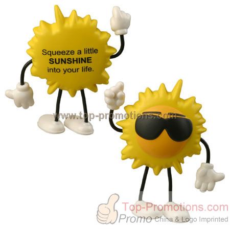Cool Sun Figure Stress Ball