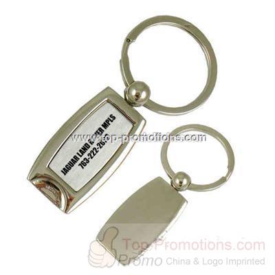 Metal key tag