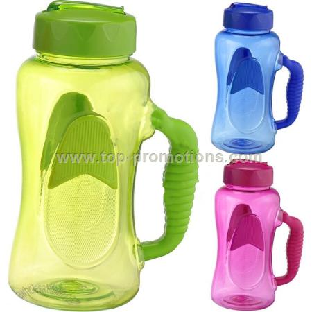 Super Large Plastic Water Bottle with Handle