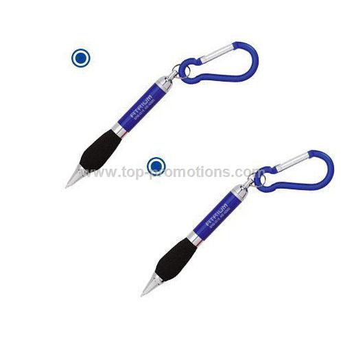 The highlander - twist mini pen with carabiner