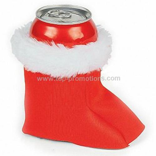 Christmas Stocking Can Cooler Covers