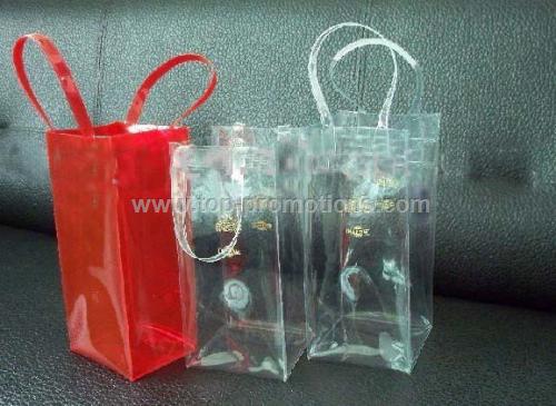 Promotional PVC Ice Bag for Wine Bottles