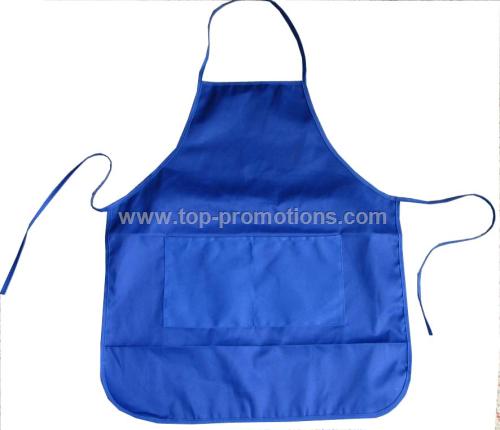 2-Pocket Poly/Cotton Twill BBQ Apron - Colored