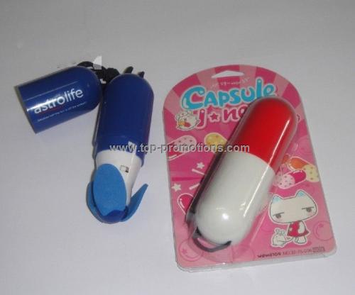 Pill capsule Shape mini fan