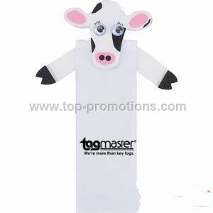 Bessie the Cow Character Magnetic Bookmark