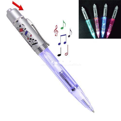 Music pen with LED light