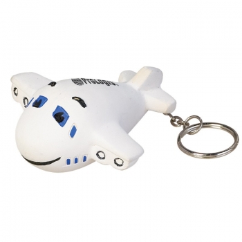 Airplane Stress Reliever Key Chain