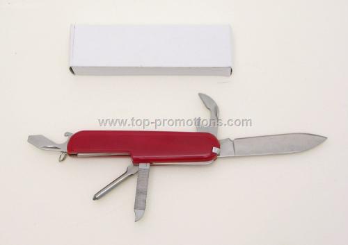 Pocket knife with 5 functions