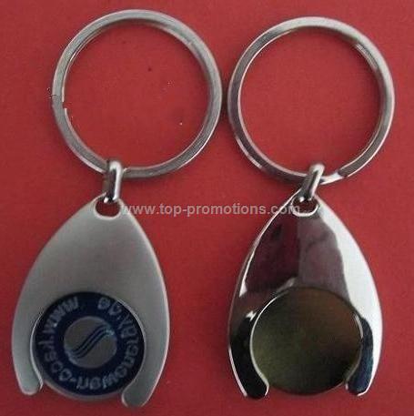 coin holder with keyring