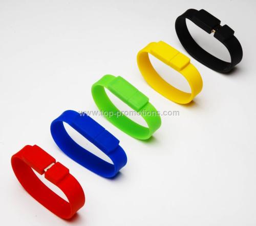 silicone usb bracelet