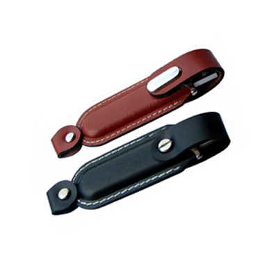 Leather USB Flash Drive/High Quality Gift USB Disk
