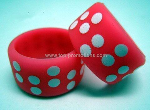 Printed Silicone Finger Rings