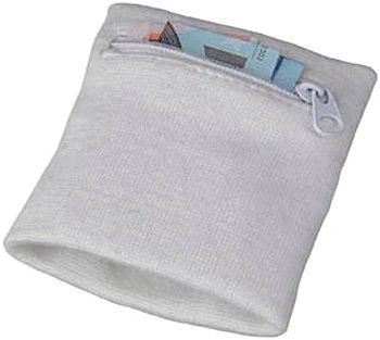sweatband with zipper sweatband with zipper