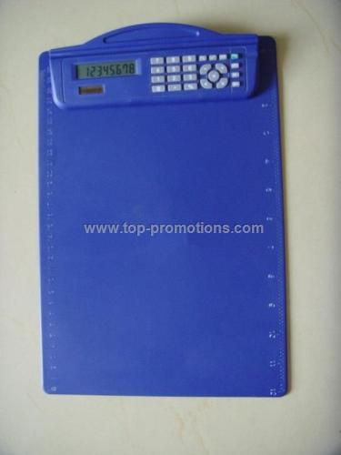 Calculator Clipboard printed ruler