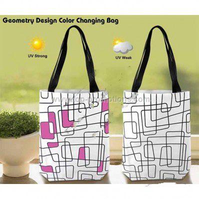  Geometry Design Color Changing Bag