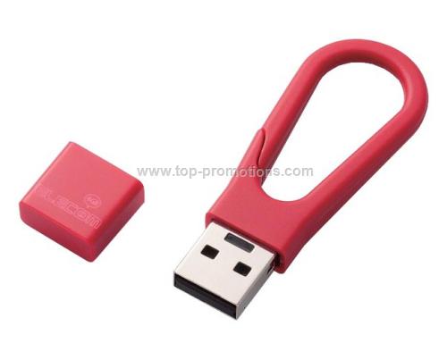  Elecom x nendo Karabiner Type USB Flash Drive