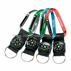 .Promotional Carabiner Compass