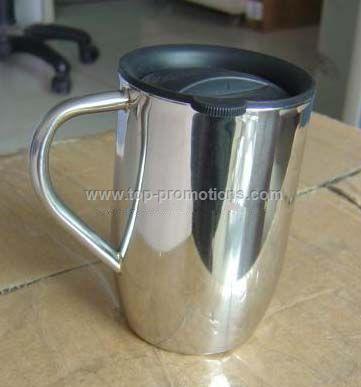 Stainless steel coffee mug