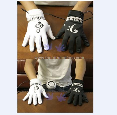 Electronic Piano Gloves with Speaker