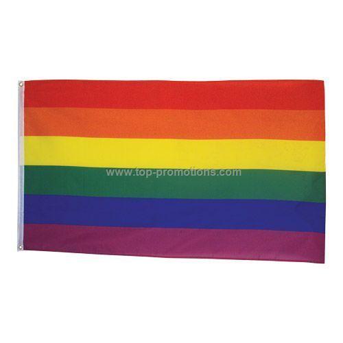Rainbow Flag 3 inch x 5 inch