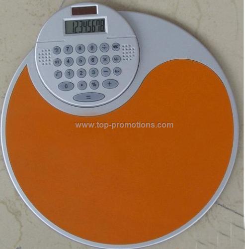 Mouse pad Calculator with