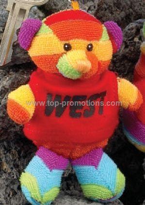 4 Rainbow Bear Finger Puppet 