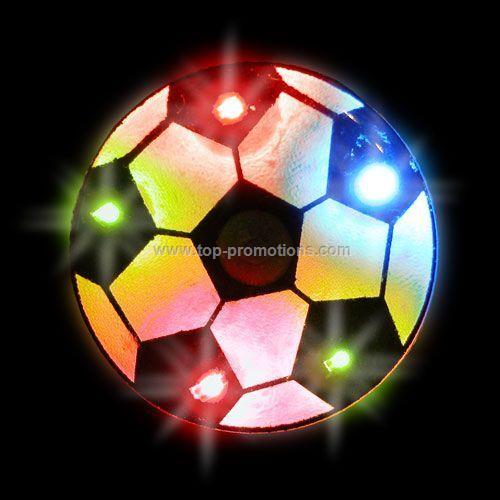 LED Light-Up Magnet - Soccer Ball