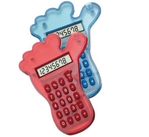 Foot shape calculator blue-transparent